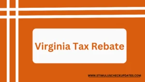 Virginia tax rebate